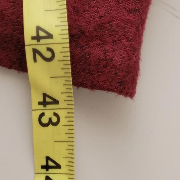 Bobeau Lot of 2 Green & Cranberry Knit Sweaters Women Size S - Picture 5 of 9